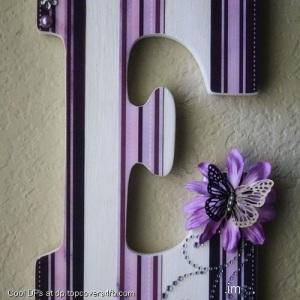 Butterfly-E-Letter-Display-Picture