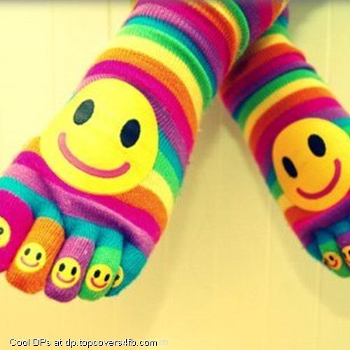 Cute-Smiley-Socks-Display-Picture
