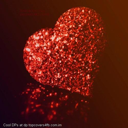 Glittery-Red-Heart-Display-Picture
