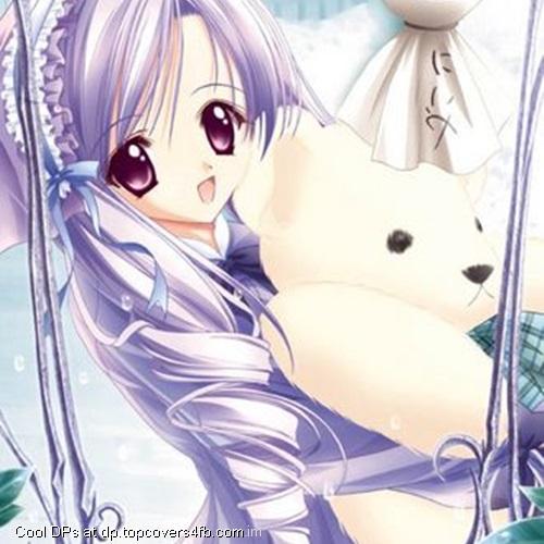 Ravishing-Cute-Anime-Holding-Teddy-Display-Picture
