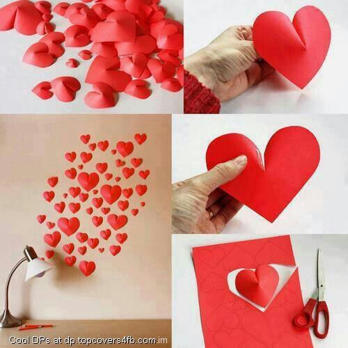 Red-Hearts-Wall-Dispaly-Picture