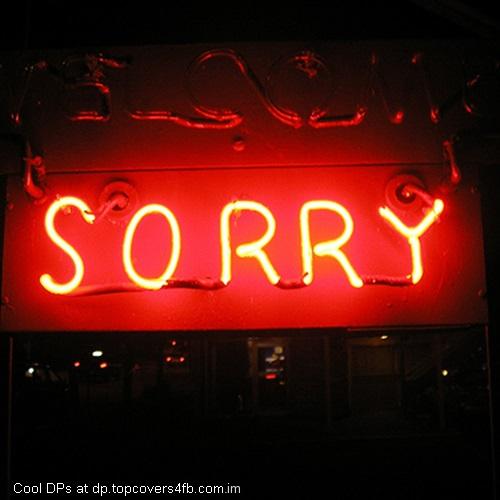 Sorry-Light-Display-Picture