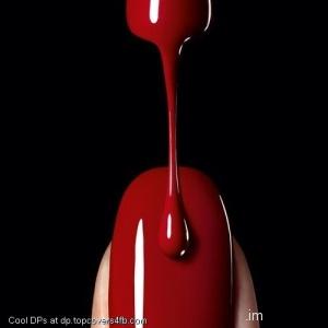 Stylish-Red-Nail-Display-Picture
