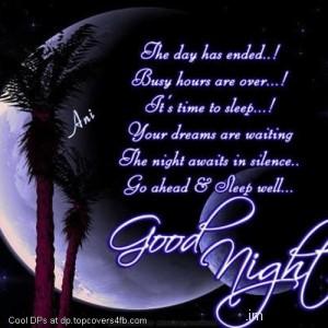 The-Day-Has-Ended-Good-Night-Display-Picture