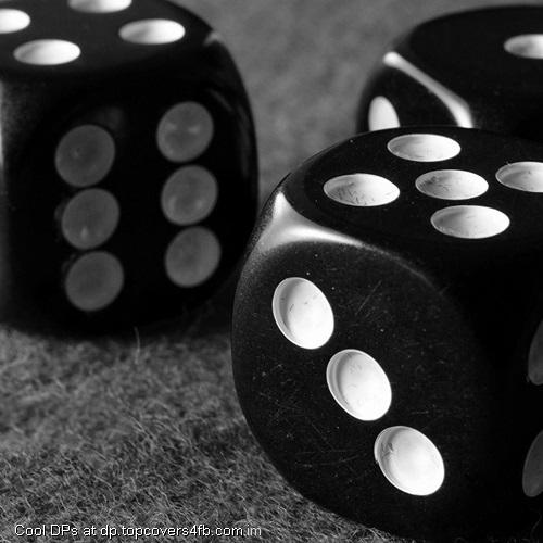 Black-And-White-Dice-Display-Picture