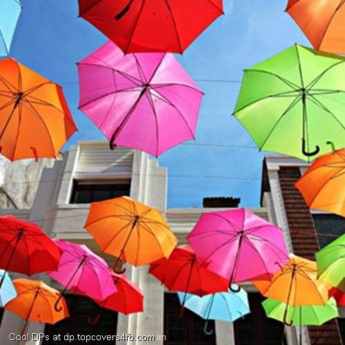 Colorful-Umbrella-Sky-Display-Picture