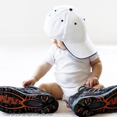 Cute-Baby-Boy-White-Cap-Display-Picture
