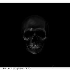 Dangerous-Black-Skull-Display-Picture