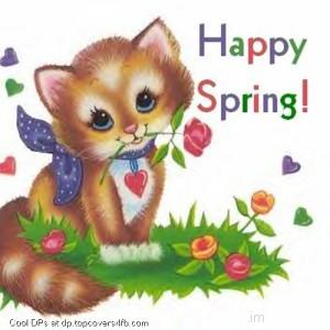 Happy-Spring-From-Adorable-Kitty-Display-Picture