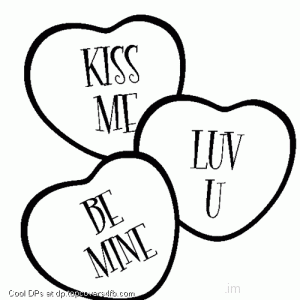 Kiss-Luv-Be-Mine-Heart-Display-Picture