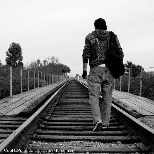 Lonely-Railway-Tracks-Display-Picture