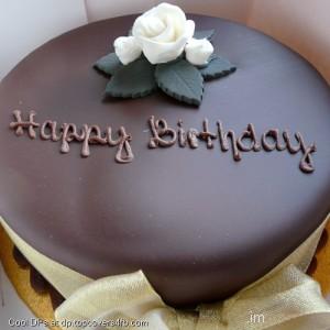 Lovely-Chocolate-Birthday-Cake-Display-Picture