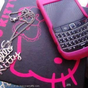 Pink Cover-With-Black-Cell-Phone-Display-Picture