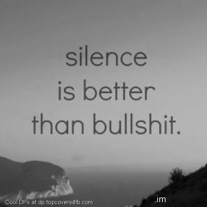 Silence-Is-Better-Display-Picture