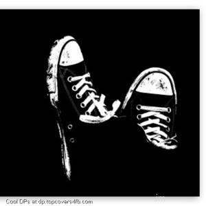 Sneakers-Black-And-White-Display-Picture
