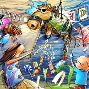 The-Art-For-The-Childrens-Day-Display-Picture