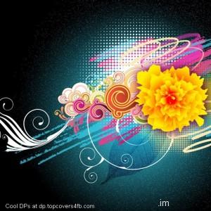 Vector-View-Of-Flowers-Display-Picture