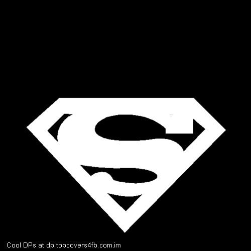 White-Superman-Logo-Display-Picture