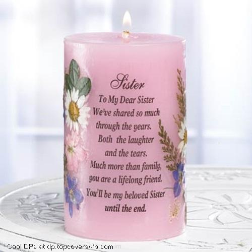Beautiful-Candle-For-Sister-Display-Picture