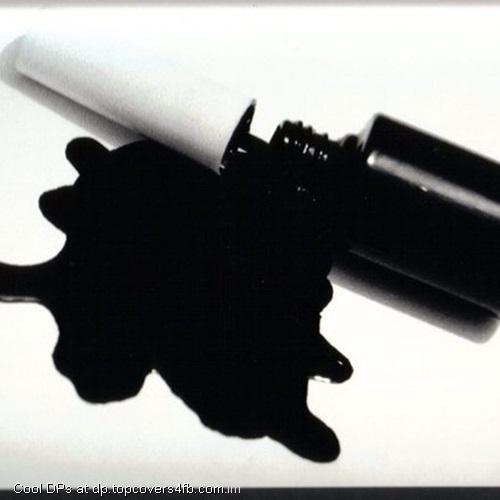 Black-Nail-Polish-On-White-Paper-Display-Picture
