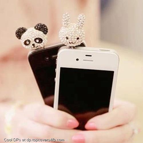Black-Panda-Phone-Display-Picture