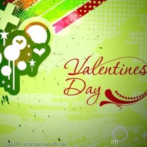 Happy-Valentines-Day-Green-Display-Picture