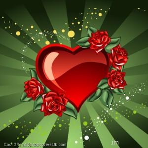 Heart-With-Roses-Display-Picture