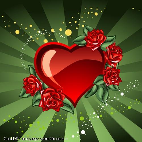Heart-With-Roses-Display-Picture