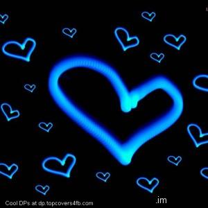 Magical-Blue-Hearts-Display-Picture