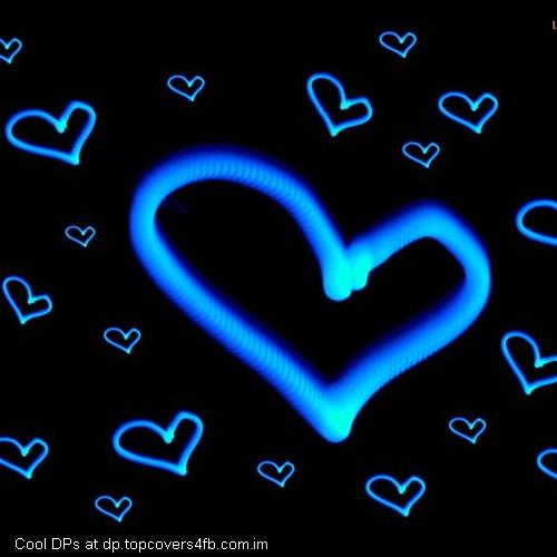 Magical-Blue-Hearts-Display-Picture