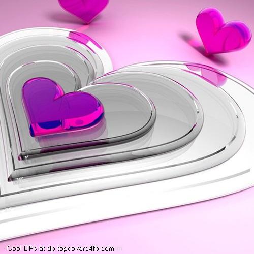 Purple-Transparent-Heart-Display-Picture