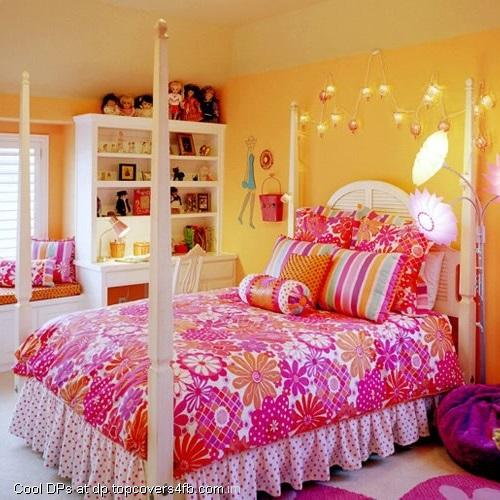 Decorated-Pink-Bedroom-Display-Picture