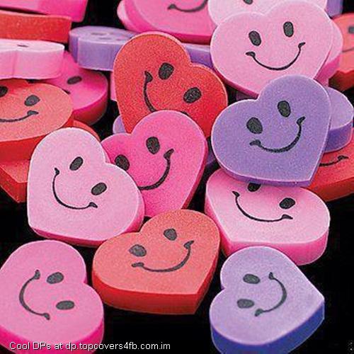 Smiling-Purple-Hearts-Display-Picture