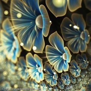 3D-Abstract-Flowers-Display-Picture