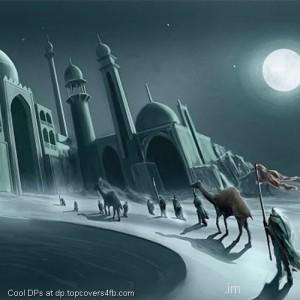 Caravan-City-Night-Art-Display-Picture