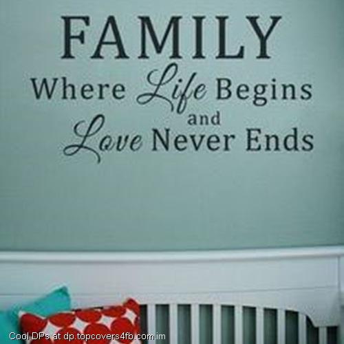 Family-Love-Never-Ends-Display-Picture