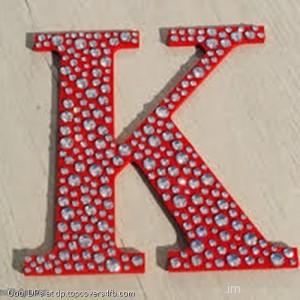 Glittery-Red-K-Display-Picture