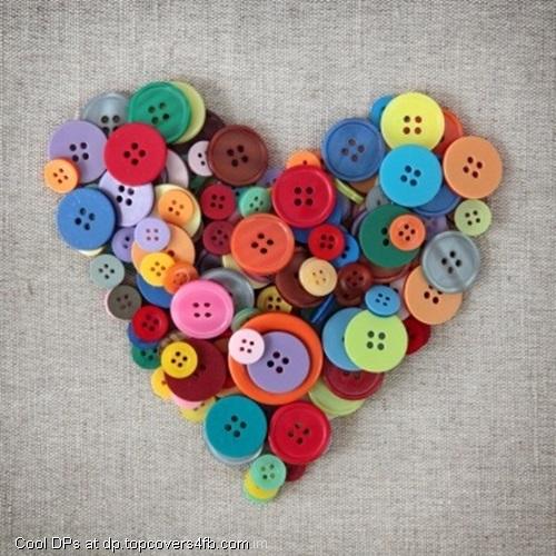 Heart-Colorful-Buttons-Love-Display-Picture