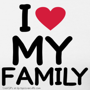 White-I-Love-My-Family-Display-Picture
