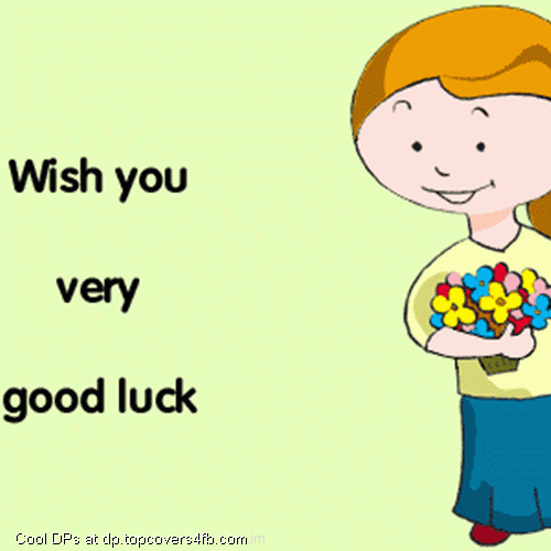Little-Girl-Wish-You-Good-Luck-Display-Picture