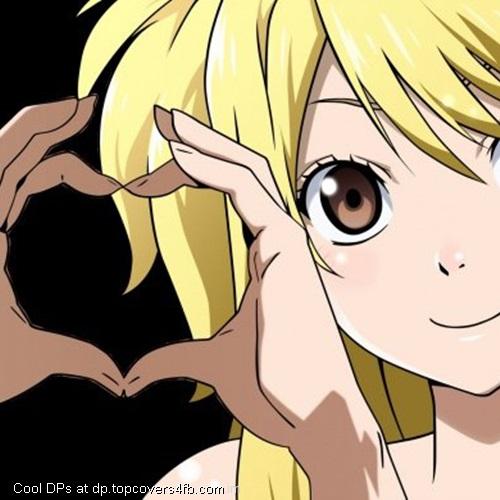 Smile-Girl-Create-Hands-Heart-Display-Picture