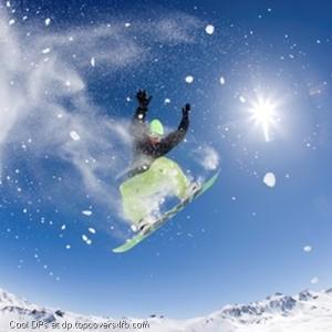 Snowboarding-Wide-Display-Picture