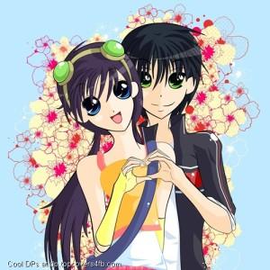 Anime-Couple-Heart-Display-Picture