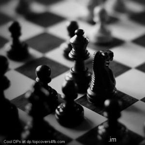 Black-And-White-Chess-Display-Pictures