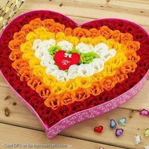 Flowers-Heart-Display-Picture