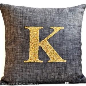 Name-Initial-Alphabets-Pillow-K-Display-Picture