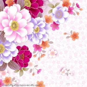 Abstract-Pink-Flowers-Display-Picture