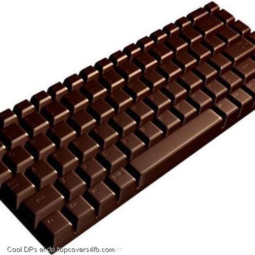 Chocolate-Key-Board-Display-Picture