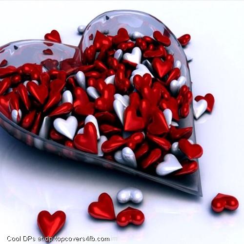 Red-And-White-Heart-Display-Picture