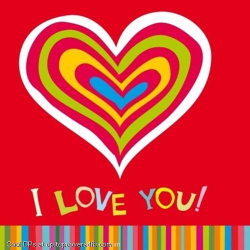 Colorful-Hearts-Love-You-Romantic-Display-Picture